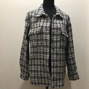 Alice Blue Women Button Down Jacket